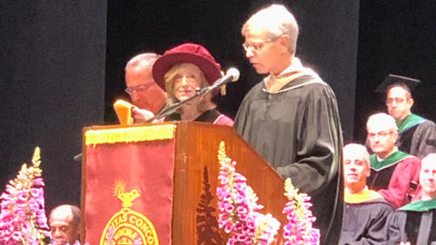 Sue J. Goldie receives honorary degree.