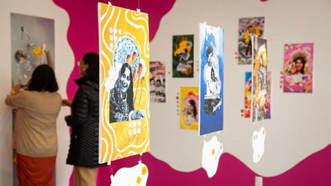 Feelings Are Data gallery exhibit.
