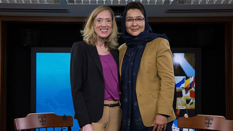 Dr. Sue J. Goldie and Dr. Suraya Dalil.