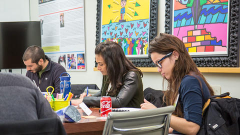 Teaching Fellows at training workshop.