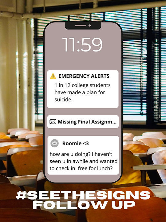 Cellphone with emergency alerts.