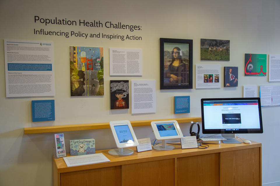 Student gallery.
